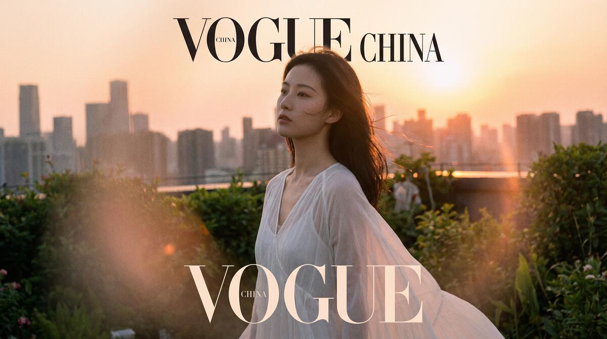 蘑菇视频城市黄昏写真视频